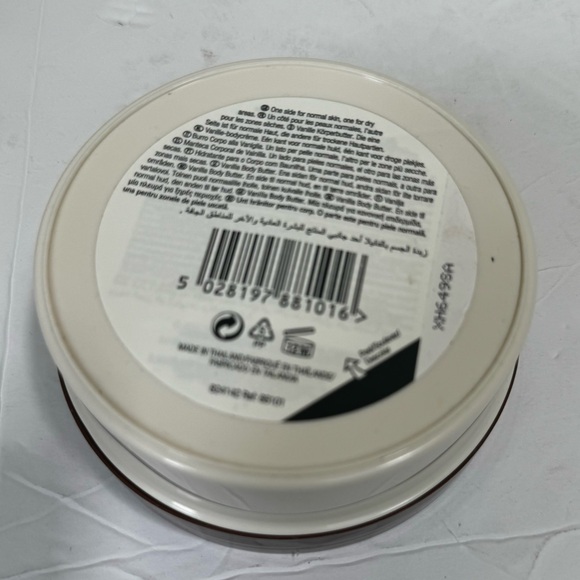 The Body Shop NEW Rare Duo Vanilla Body Butter Dry Normal Full Size 200ml 6.75oz - Picture 4 of 11